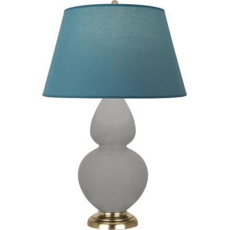 Matte Smokey Taupe Double Gourd Table Lamp (237|MST55B)