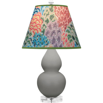 Matte Smokey Taupe Small Double Gourd Accent Lamp (237|MST53S)