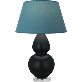 Matte Obsidian Double Gourd Table Lamp (237|MOS23B)