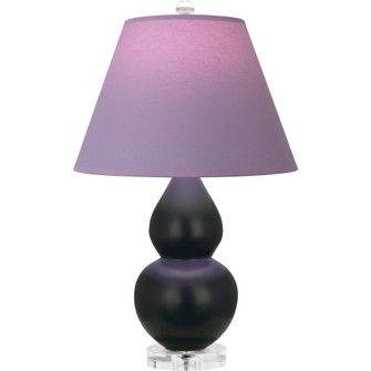 Matte Obsidian Small Double Gourd Accent Lamp (237|MOS13L)
