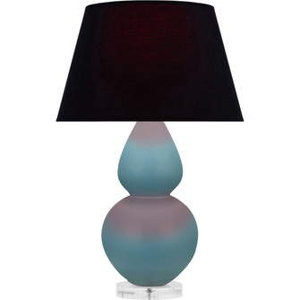 Matte Steel Blue Double Gourd Table Lamp (237|MOB62K)