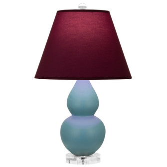 Matte Steel Blue Small Double Gourd Accent Lamp (237|MOB53P)