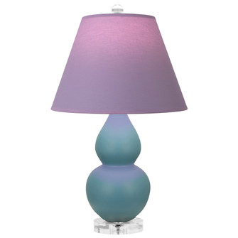 Matte Steel Blue Small Double Gourd Accent Lamp (237|MOB53L)