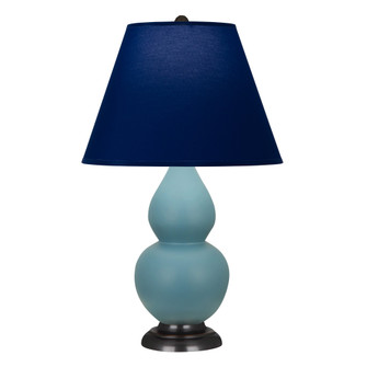 Matte Steel Blue Small Double Gourd Accent Lamp (237|MOB51N)