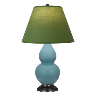 Matte Steel Blue Small Double Gourd Accent Lamp (237|MOB51G)