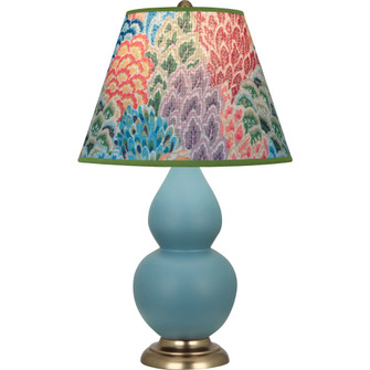 Matte Steel Blue Small Double Gourd Accent Lamp (237|MOB50S)