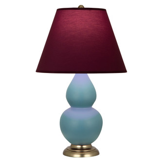 Matte Steel Blue Small Double Gourd Accent Lamp (237|MOB50P)