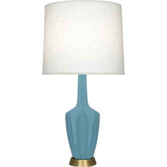 Matte Steel Blue Emma Table Lamp (237|MOB38)