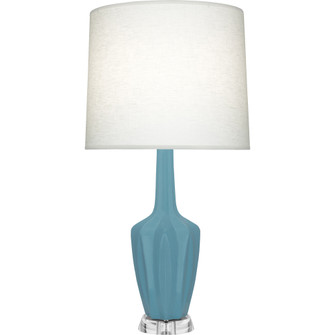Matte Steel Blue Emma Table Lamp (237|MOB37)
