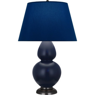 Matte Midnight Blue Double Gourd Table Lamp (237|MMB57N)
