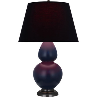 Matte Midnight Blue Double Gourd Table Lamp (237|MMB57K)