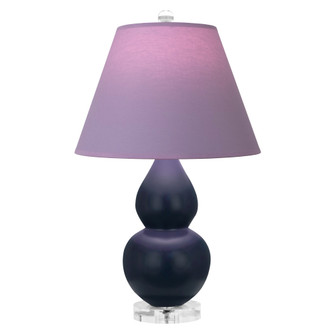 Matte Midnight Blue Small Double Gourd Accent Lamp (237|MMB53L)