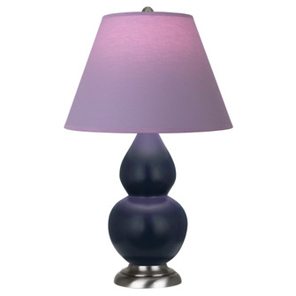 Matte Midnight Blue Small Double Gourd Accent Lamp (237|MMB52L)