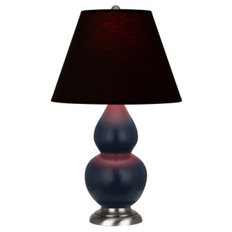 Matte Midnight Blue Small Double Gourd Accent Lamp (237|MMB52K)