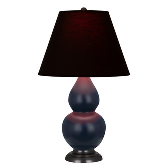 Matte Midnight Blue Small Double Gourd Accent Lamp (237|MMB51K)