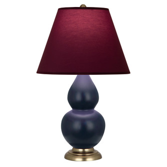 Matte Midnight Blue Small Double Gourd Accent Lamp (237|MMB50P)