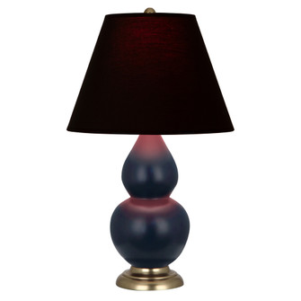 Matte Midnight Blue Small Double Gourd Accent Lamp (237|MMB50K)