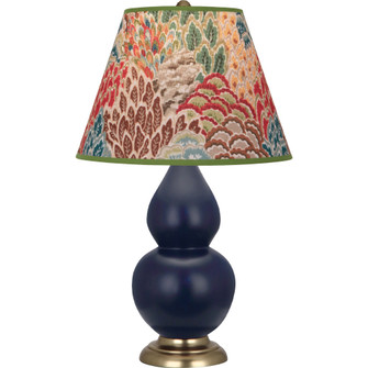 Matte Midnight Blue Small Double Gourd Accent Lamp (237|MMB50F)