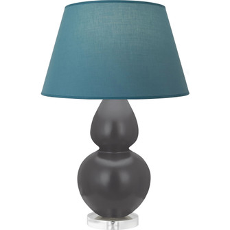 Matte Ash Double Gourd Table Lamp (237|MCR62B)