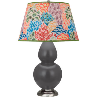 Matte Ash Double Gourd Table Lamp (237|MCR59S)