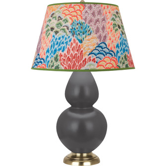 Matte Ash Double Gourd Table Lamp (237|MCR55S)