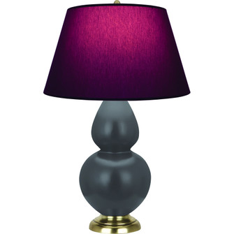 Matte Ash Double Gourd Table Lamp (237|MCR55P)