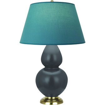 Matte Ash Double Gourd Table Lamp (237|MCR55B)