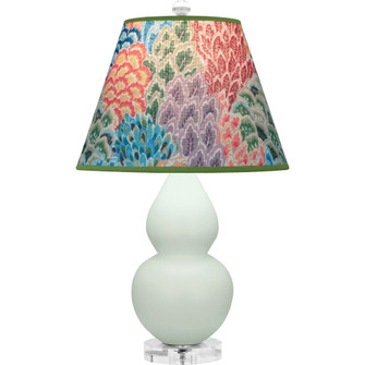 Matte Celadon Small Double Gourd Accent Lamp (237|MCL53S)