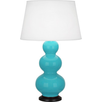 Egg Blue Triple Gourd Table Lamp (237|EB41X)