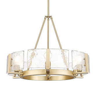 Yep by Golden Lighting Aenon 6-light Chandelier in Brushed Champagne Brass (36|3164-6 BCB-HWG)