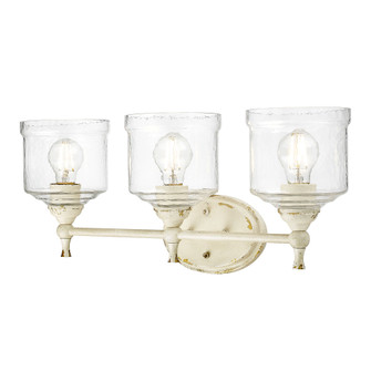 Golden Lighting Keating 3-light Vanity in Antique Ivory (36|0806-BA3 AI-HWG)