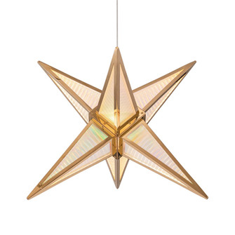 Ziva by Golden Lighting Spectrum Integrated LED 18in Pendant in Rose Gold (36|1555-18 RG)