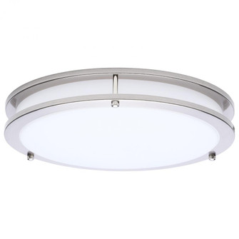 Glamour; LED 13 Inch Flush Mount; Brushed Nickel Finish; 27K/3K/35K/4K/5K CCT Selectable (81|62/1876)