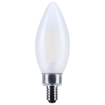 5.5 Watt B11 LED; Candelabra Base; Clear; 3000K CCT; 120 Volt; 10-pk (27|S12494)