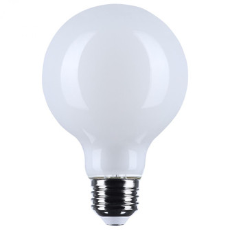 6 Watt G25 LED; Medium Base; White Finish; 3500K CCT; 120 Volt (27|S12483)