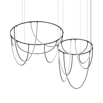 32''/48'' 2-Bar Offset Ring w/ Light Curve Luminaires (107|SLS4243-K)