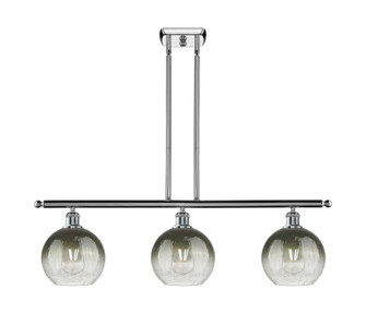 Brookhaven Globe - 3 Light - 36 inch - Polished Chrome - Stem Hung - Island Light (3442|516-3I-PC-G483-8SL)