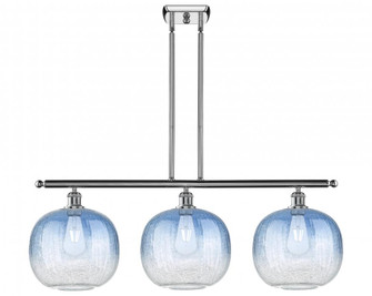 Brookhaven Sphere - 3 Light - 37 inch - Polished Chrome - Stem Hung - Island Light (3442|516-3I-PC-G481-10SB)