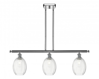 Preston Bulb - 3 Light - 36 inch - Polished Chrome - Stem Hung - Island Light (3442|516-3I-PC-G459-6CL)