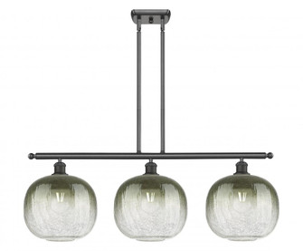 Brookhaven Sphere - 3 Light - 37 inch - Oil Rubbed Bronze - Stem Hung - Island Light (3442|516-3I-OB-G481-10SL)