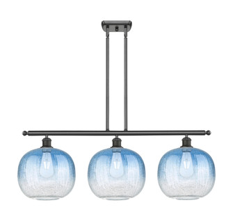 Brookhaven Sphere - 3 Light - 37 inch - Oil Rubbed Bronze - Stem Hung - Island Light (3442|516-3I-OB-G481-10SB)