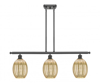 Preston Bulb - 3 Light - 36 inch - Oil Rubbed Bronze - Stem Hung - Island Light (3442|516-3I-OB-G459-6ME)