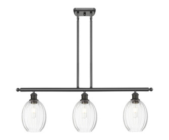 Preston Bulb - 3 Light - 36 inch - Oil Rubbed Bronze - Stem Hung - Island Light (3442|516-3I-OB-G459-6CL)