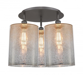 Cobbleskill - 3 Light - 21 inch - Oil Rubbed Bronze - Semi-Flush Mount (3442|516-3C-OB-G116-L)