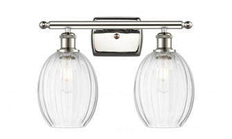 Preston Bulb - 2 Light - 16 inch - Polished Nickel - Bath Vanity Light (3442|516-2W-PN-G459-6CL)