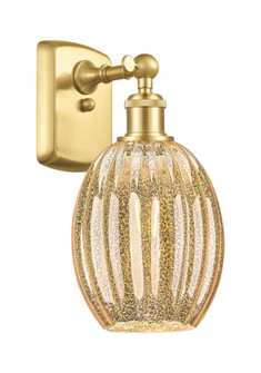 Preston Bulb - 1 Light - 6 inch - Satin Gold - Sconce (3442|516-1W-SG-G459-6ME)