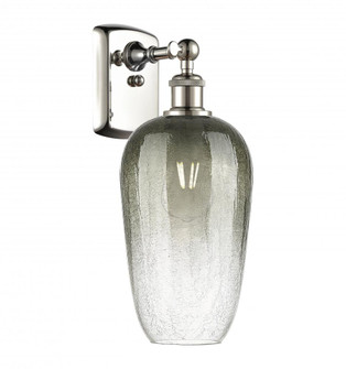 Brookhaven Flute - 1 Light - 7 inch - Polished Nickel - Sconce (3442|516-1W-PN-G484-7SL)