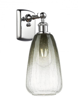 Brookhaven Almond - 1 Light - 6 inch - Polished Chrome - Sconce (3442|516-1W-PC-G480-6SL)
