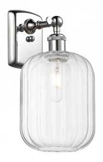 Preston Cylinder - 1 Light - 7 inch - Polished Chrome - Sconce (3442|516-1W-PC-G460-7CL)