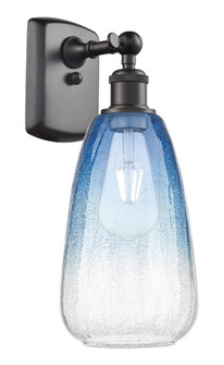 Brookhaven Almond - 1 Light - 6 inch - Oil Rubbed Bronze - Sconce (3442|516-1W-OB-G480-6SB)